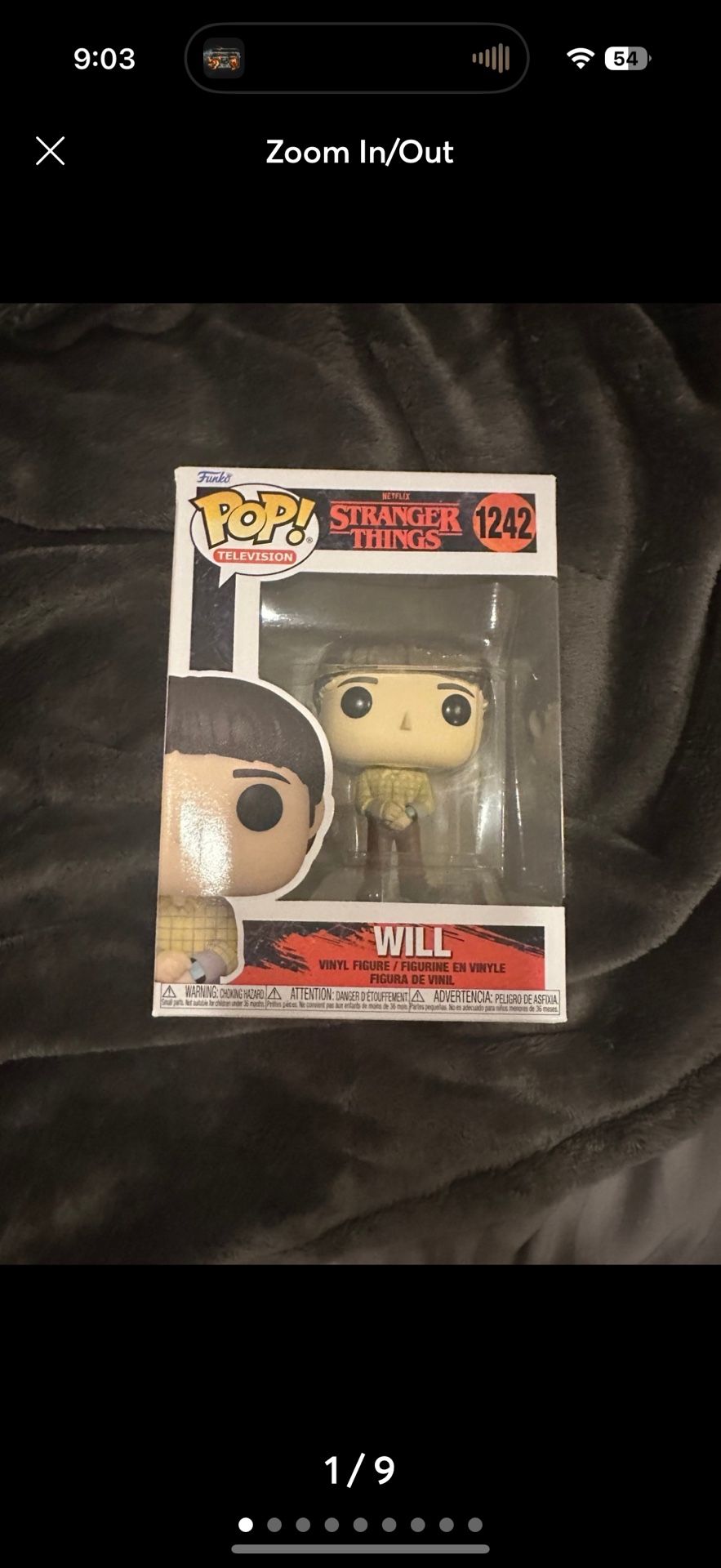 Will Buyers stranger things Funko pop #1242