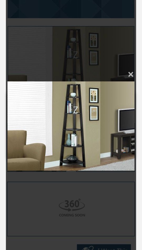 Corner Bookcase
