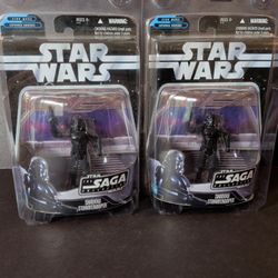 Star Wars 2006 Edition The Saga Collection (2) Shadow Stormtroopers-Both Trooper Figures For $30