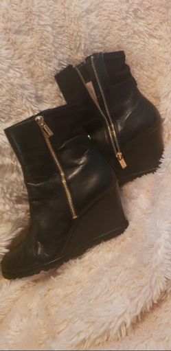 Michael Kors Leather Boots