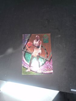 Michael Jordan Chicago Bulls Holographic Trading Card