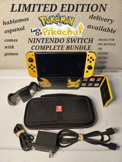 POKÉMON EDITION NINTENDO SWITCH BUNDLE FOR TRADE