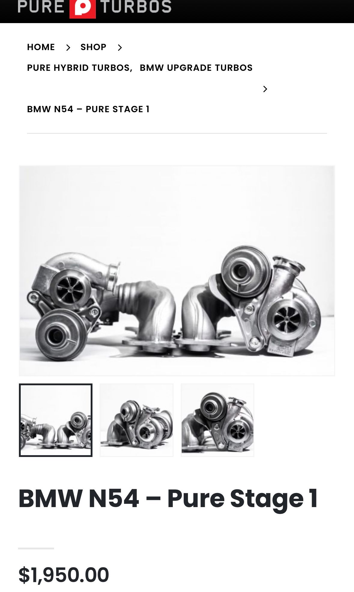BMW 335i Pure Turbos