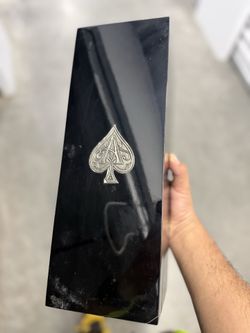 Armand De Brignac Blanc De Blanc Champagne empty case