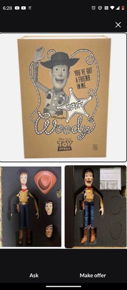 Disney Pixar Toy Story Ultimate Woody Figure