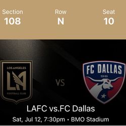 LAFC VS DALLAS