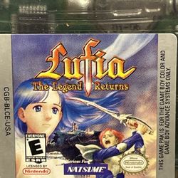 Lufia Game Boy Advance Game