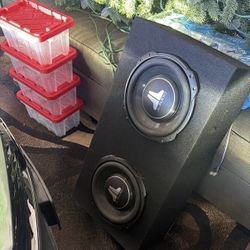 JL audio 10s subwoofers