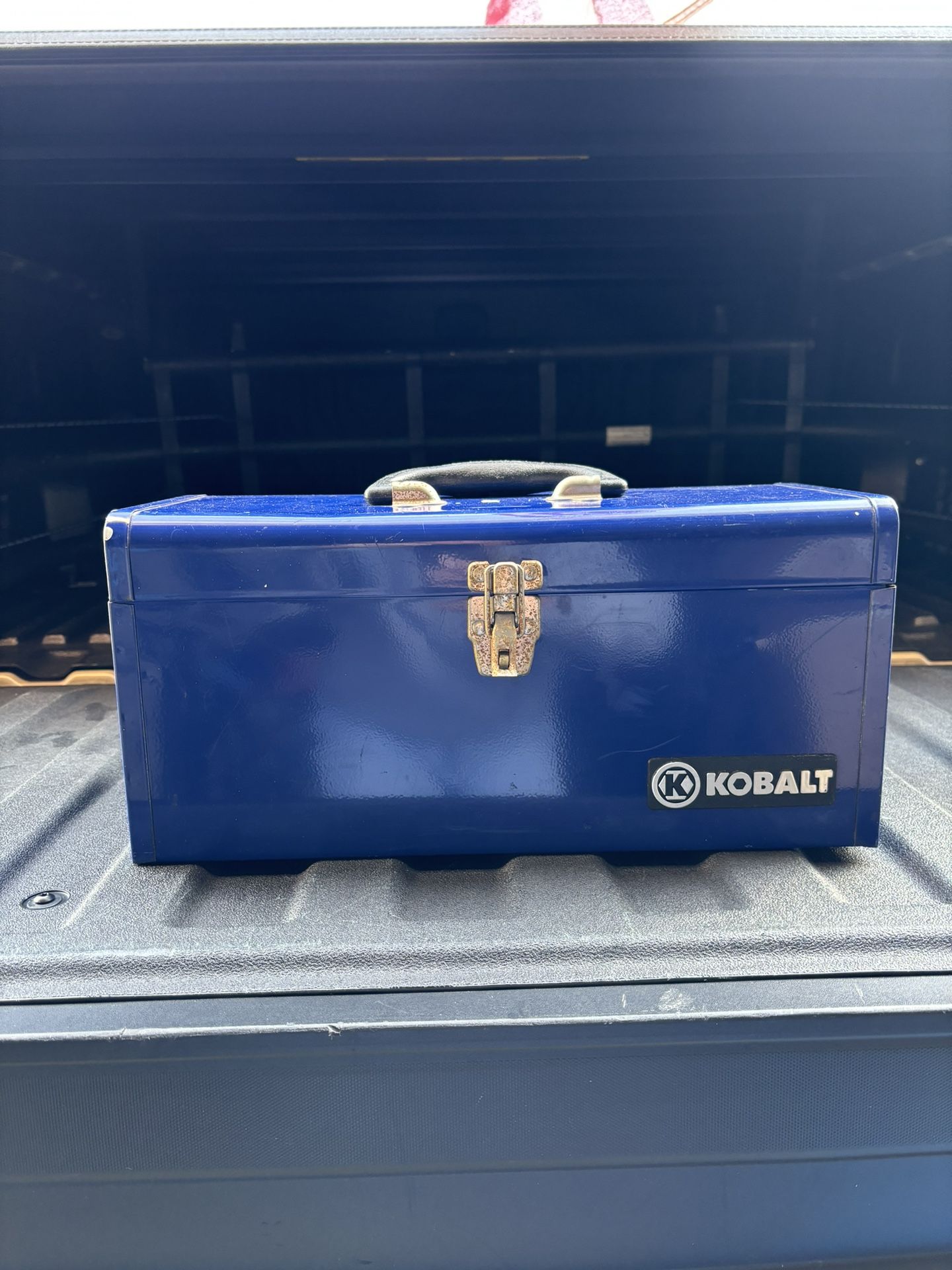 KOLBALT STEEL TOOL BOX WITH TRAY