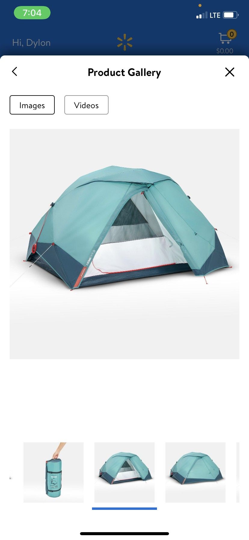 Camping Tent, 2 Person