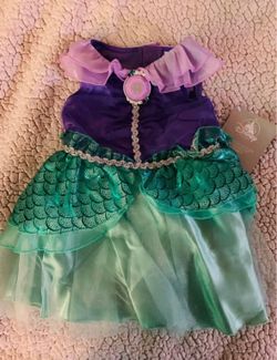 Baby Disney little mermaid Ariel costume dress