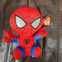 Ty Beanie Babies Spiderman Plush