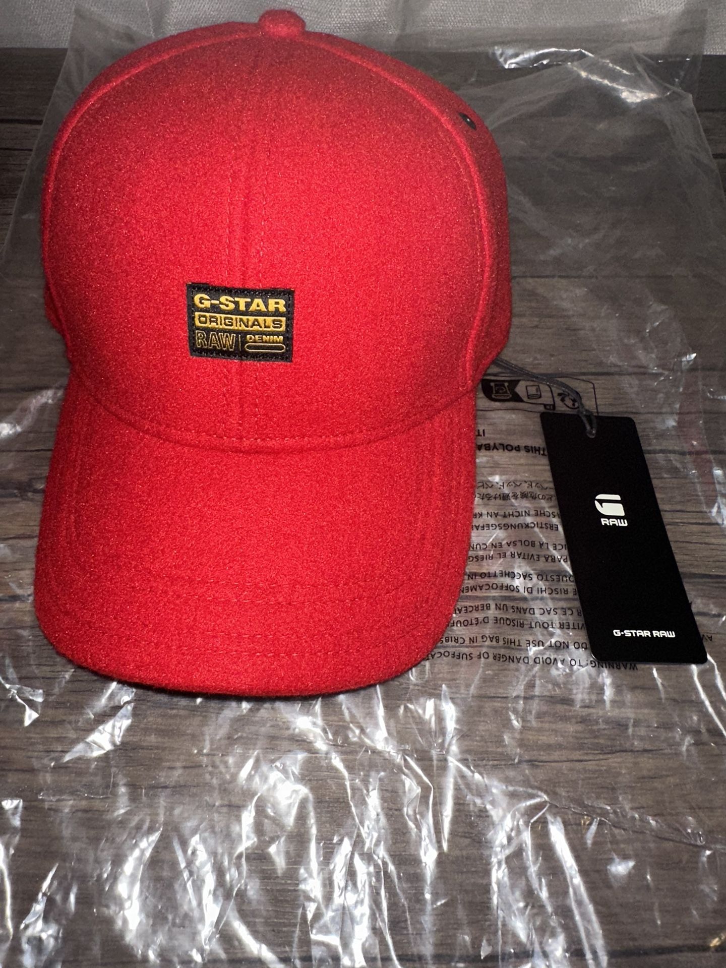 Gstar RAW red Flame Hat