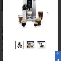 Dinamica Espresso Machine, with frother