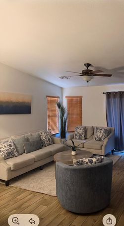 Sofas and Turning Chair