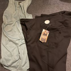 Workout Pants Size XXL & Top Set