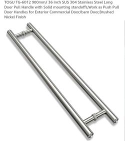 Stainless steel door handles NEW