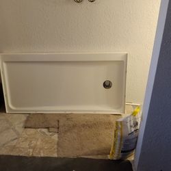 New Shower Pan