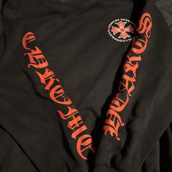 Red Small Chrome Heart Shirt