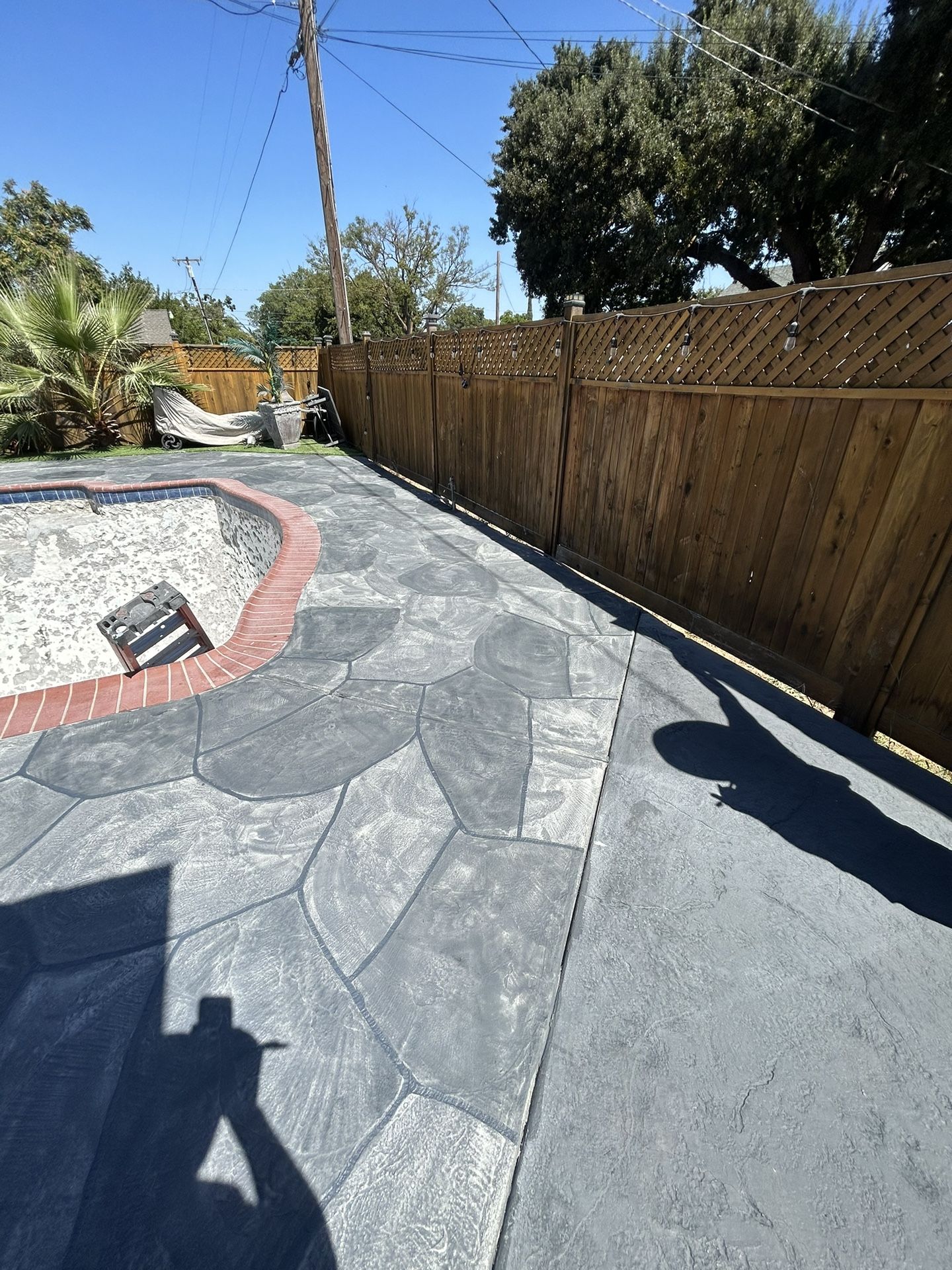 Overlay Flagstone/driveway/patio/pools I Painting And Sealer Make Your Old Concrete Look Like New