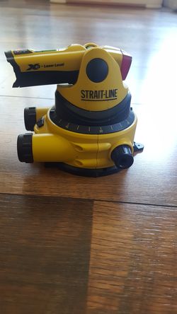 Straight line laser
