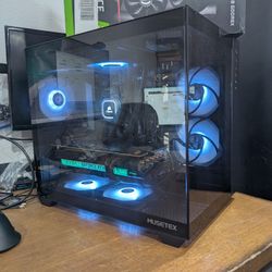 High End Gaming PC Ryzen 7 9700x Rtx 3070ti 32gb DDR5 2tb Nvme Ssd New & Used Parts ***BONUS****