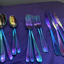 Multicolor Silverware 