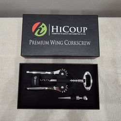 🍷 HiCoup Premium Wing Corkscrew Wine Opener – $10