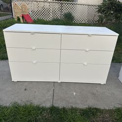 White IKEA Dresser 