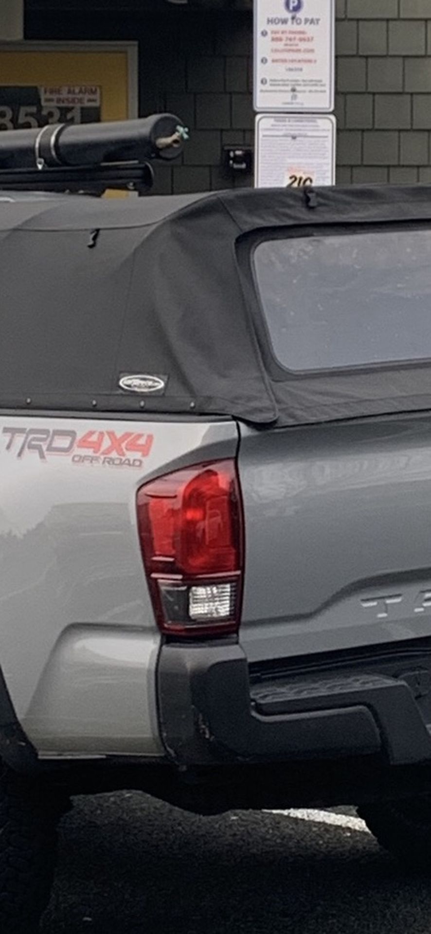 Soft Topper for long bed tacoma, third gen