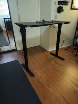 Black Electrical desk