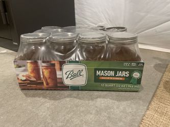 Case Of New Ball Jars