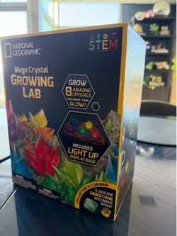 🔬 National Geographic Mega Crystal Growing Lab (STEM Kit)