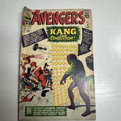 Avengers 8 1964 Silver Age 1st Appearance of Kang 
