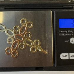 Real 14k Gold Cross 3.8 Grams 