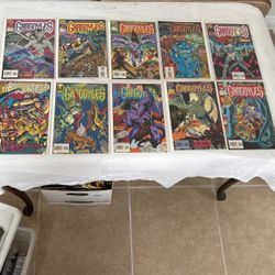 Gargoyles 1-9 and 11