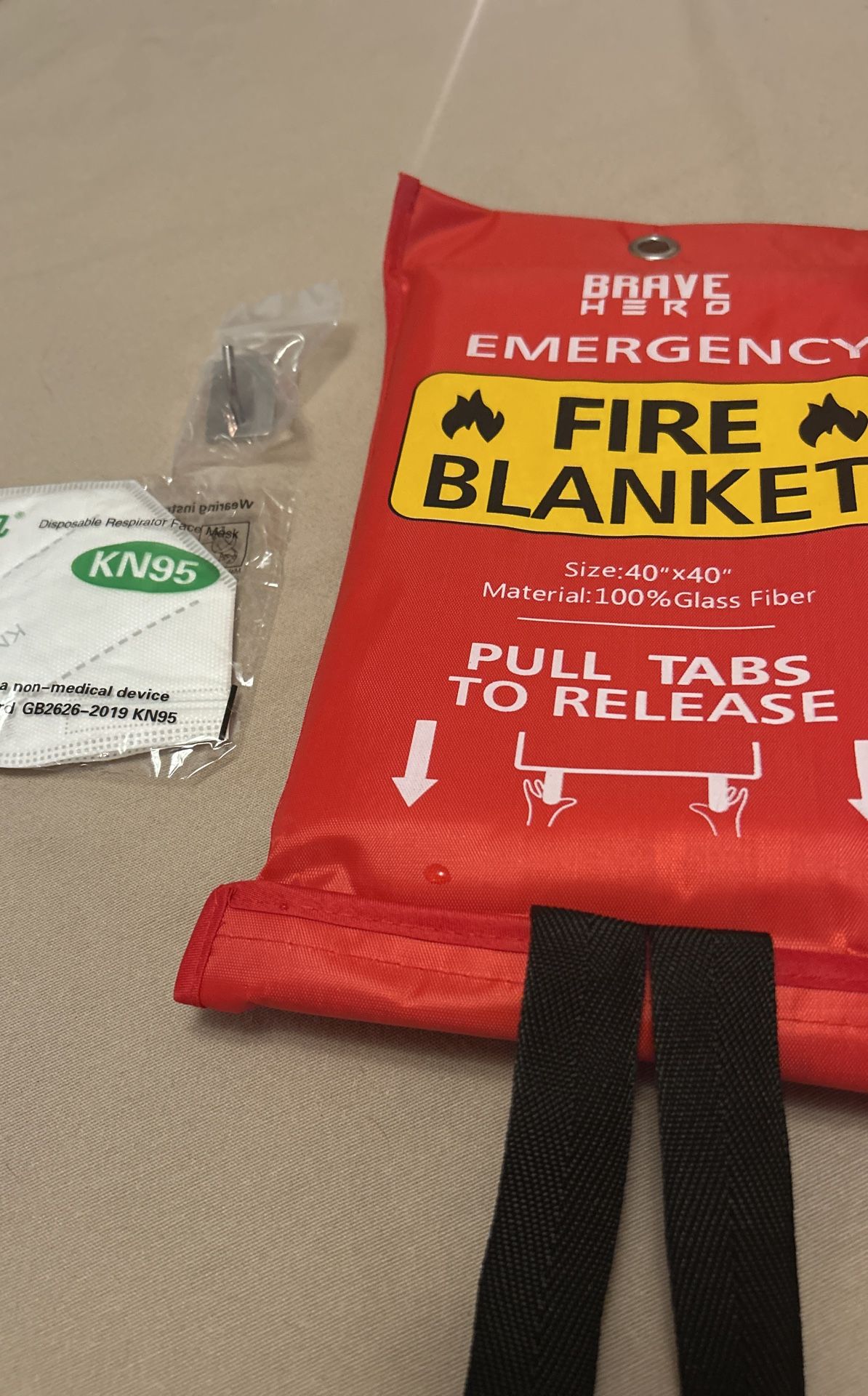 Brave Hero. Fire Blanket.