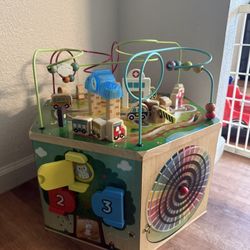 Baby/Toddler Wood Activity Center