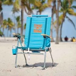 Brand New Tommy Bahama 7 Position Hi-Boy Beach Chair