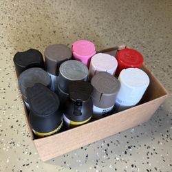 Paint Spray Cans Multicolor
