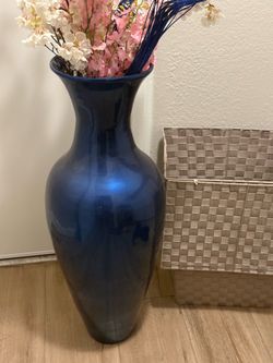3’ Large vase and flowers $60