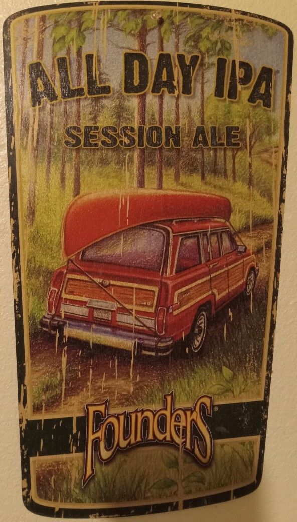 RETRO CLASSIC JEEP WAGONER WALL SIGN