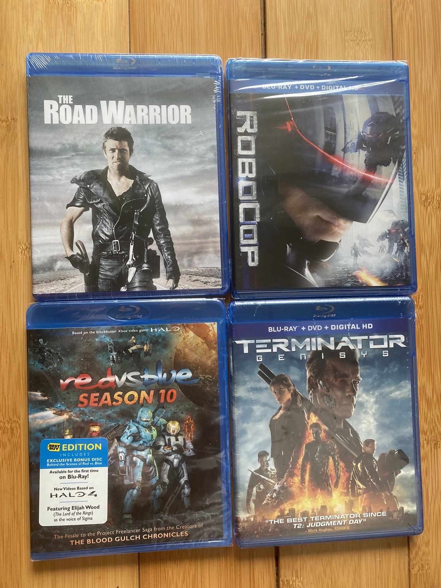 Sci-Five Blu ray Lot Sci-Fi Blu ray Brand New & Sealed Movie Lot