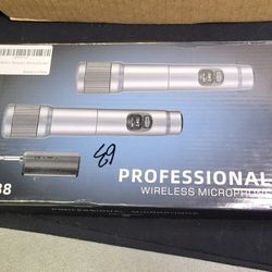 New Professional Wireless Microphone Set 