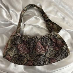 Rose Embroidered Bag