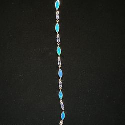 Blue Stone Bracelet 