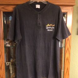 Mens Vintage AJ Foyt Copenhagen Racing Shirt