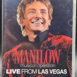 Barry Manilow, Live from Las Vegas "Music and Passion" DVD  2-Disc Set - 2006