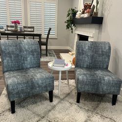 Blue Accent Chairs