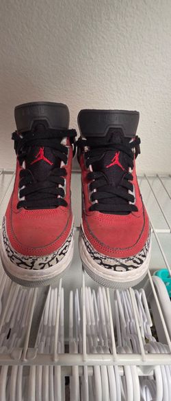 Air Jordan Sneakers Red Black Cement